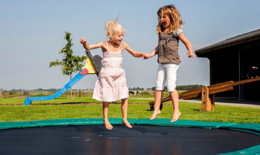 Trampoline for the kids